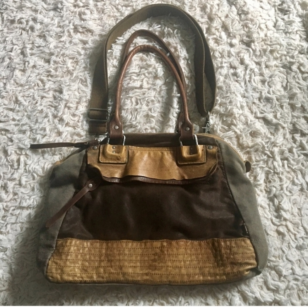 Free People TSD Genuine Leather Bag / Weekender